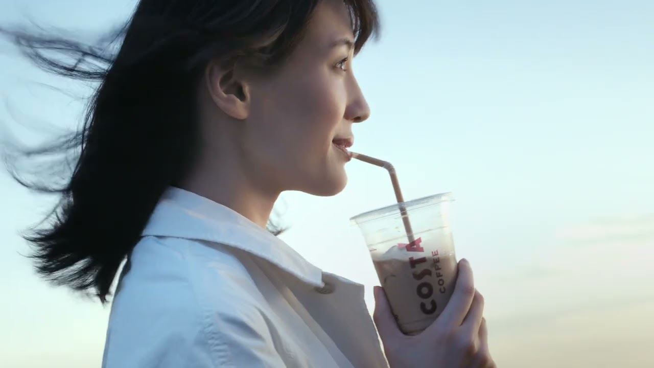 【コスタコーヒー】 ベルベットフラットホワイト 綾瀬はるか TVCM「ベルベット新発売」篇 15秒 COSTA COFFEE TVCF